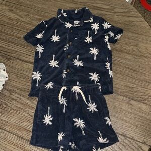 18-24m palm tree matching set